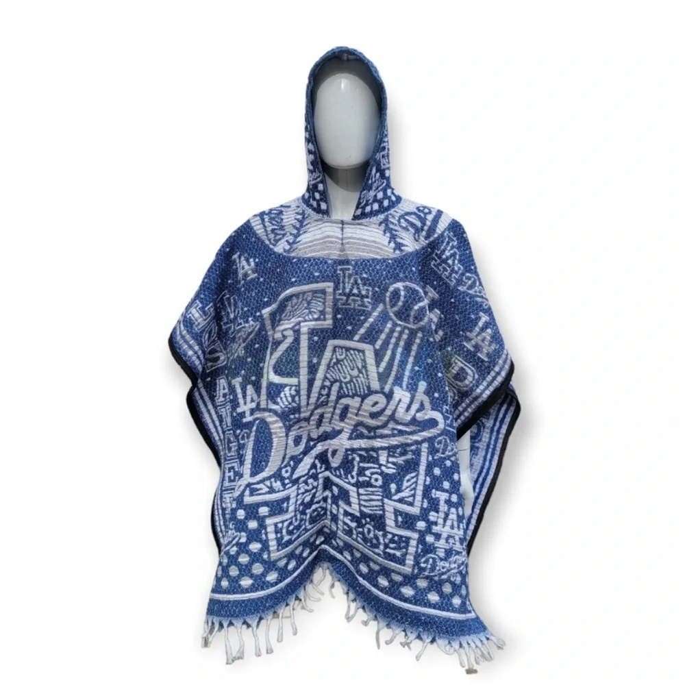 3 Pack Dodgers Poncho w/ Hood - Picture 5 of 5